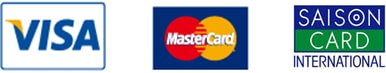 VISA・MasterCard・クレディセゾン